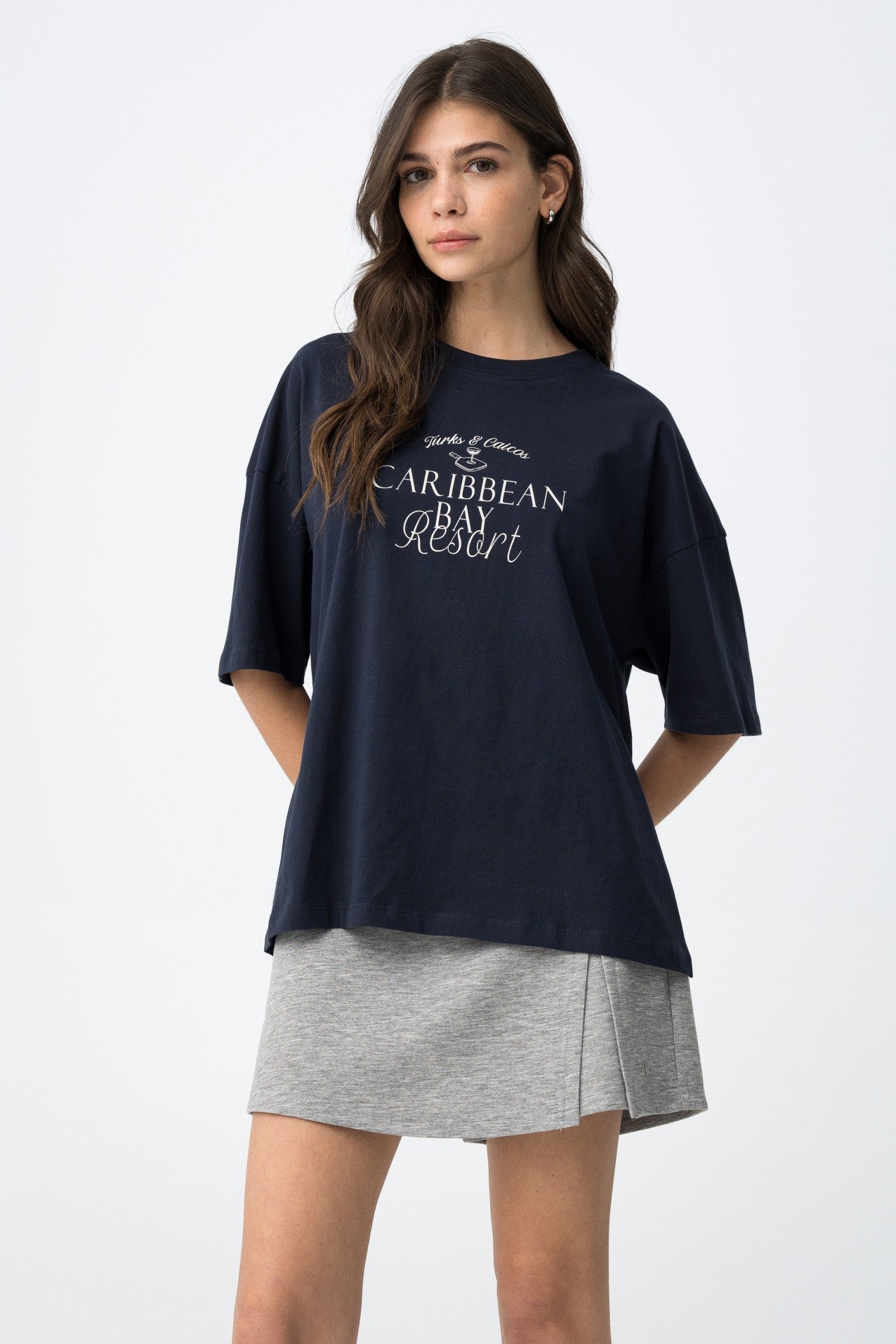 Camiseta manga corta oversize
