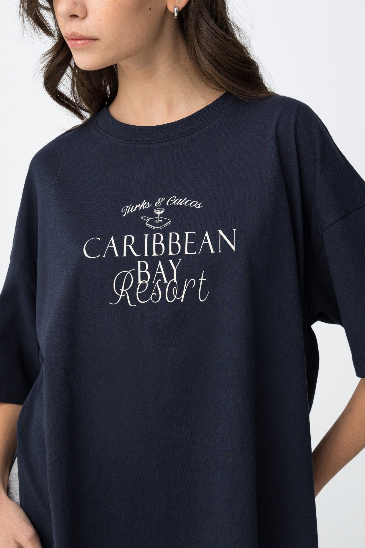 Camiseta manga corta oversize