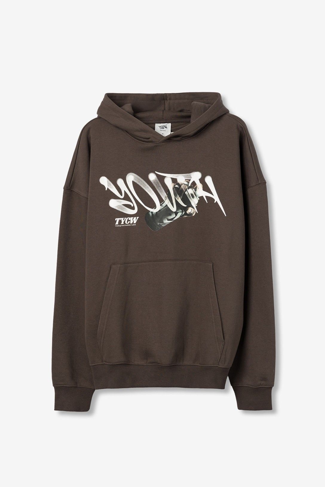 Sudadera con capucha grafitty
