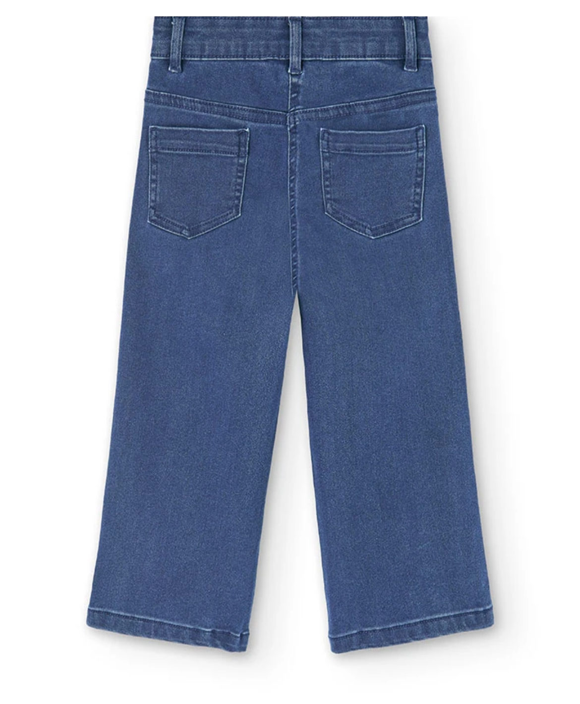 Pantalón Denim Elástico De Niña