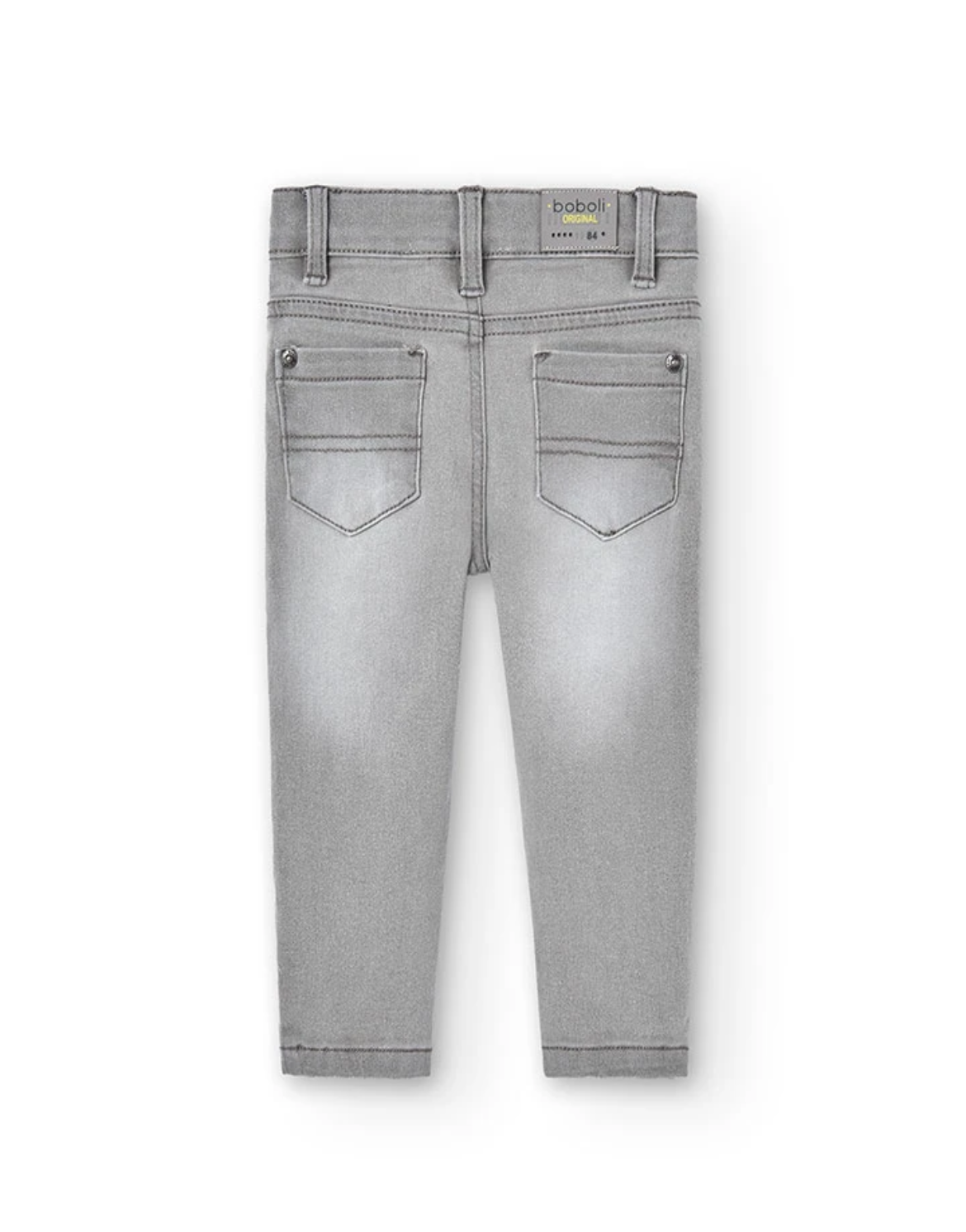 Pantalón Denim Elástico De Niño