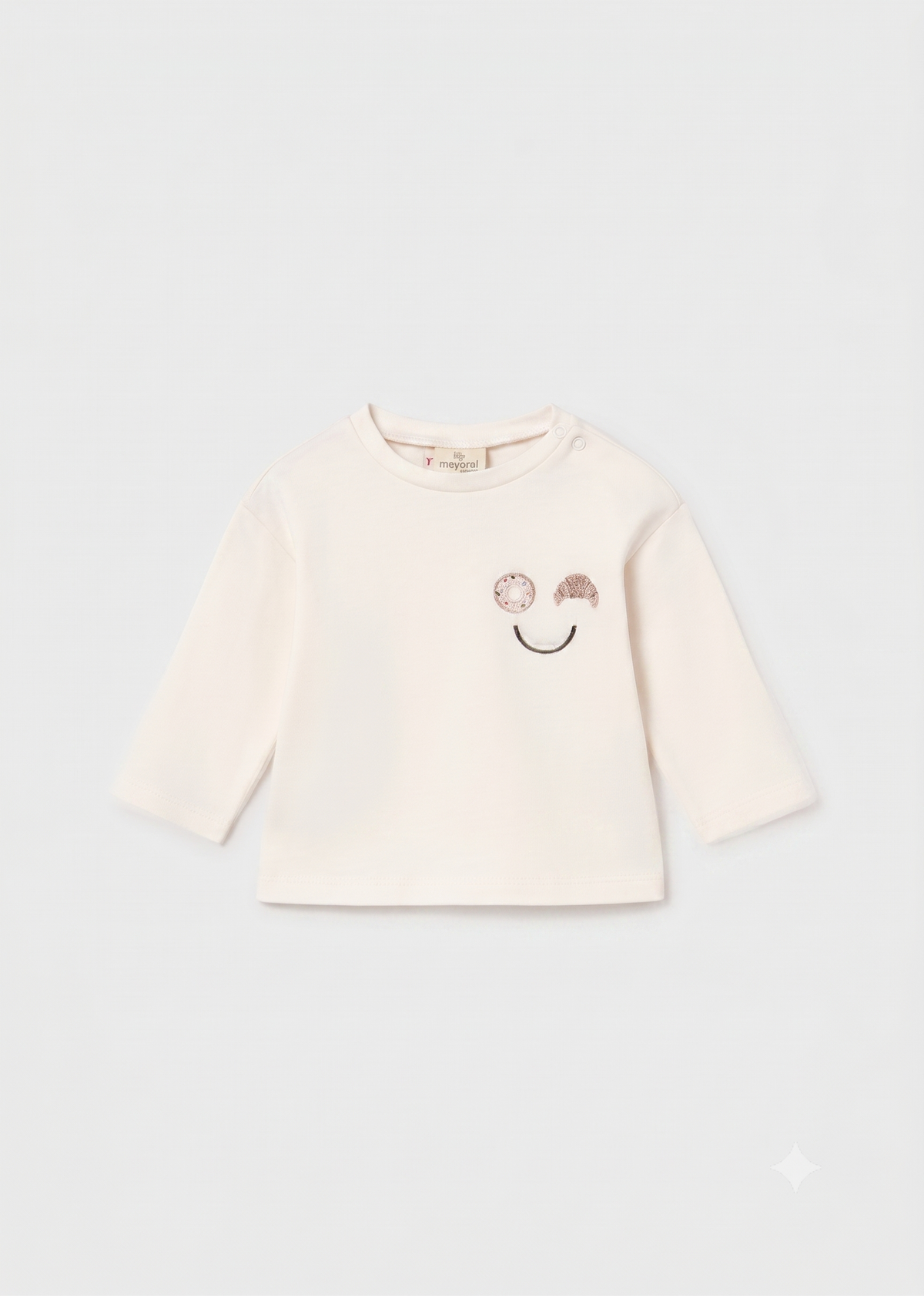 Camiseta manga larga unisex bebé