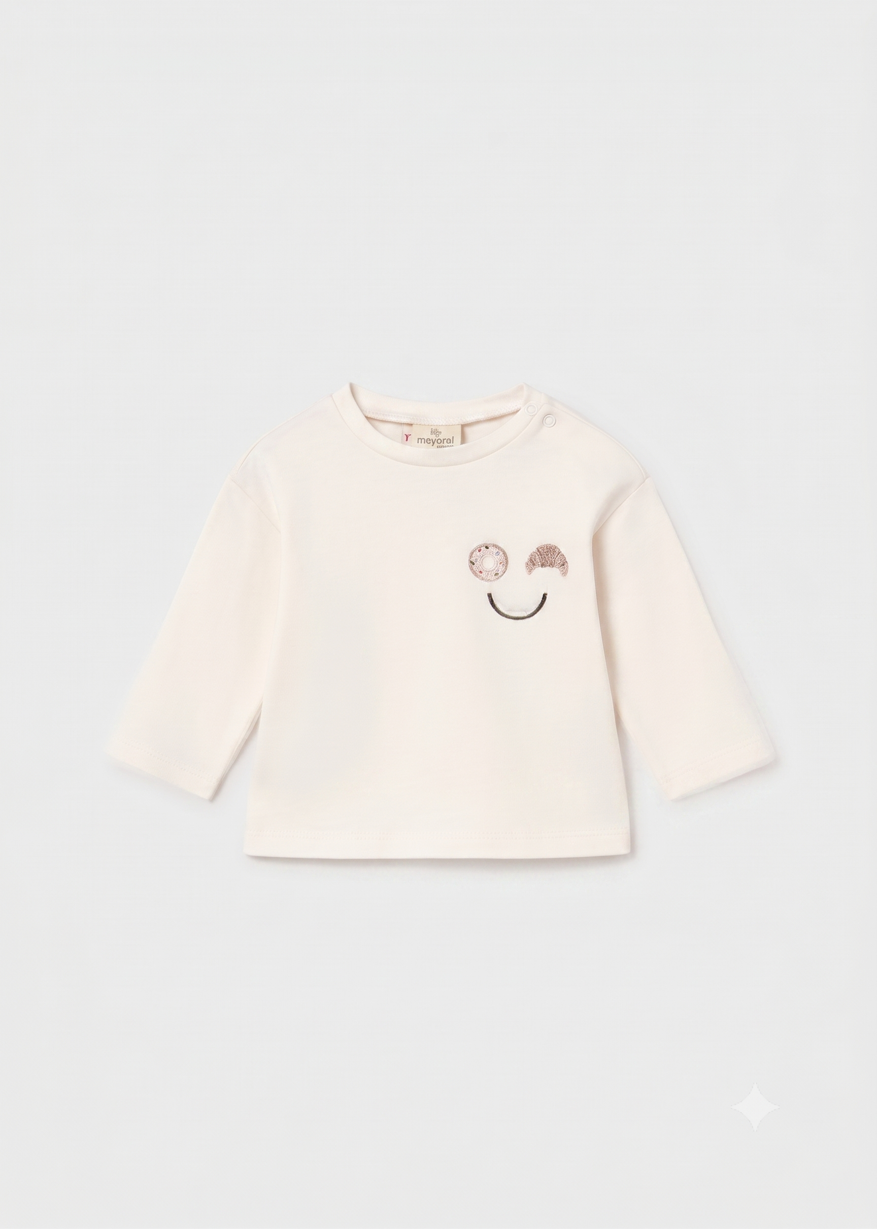 Camiseta manga larga unisex bebé