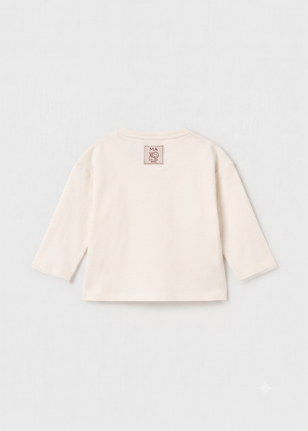 Camiseta manga larga unisex bebé