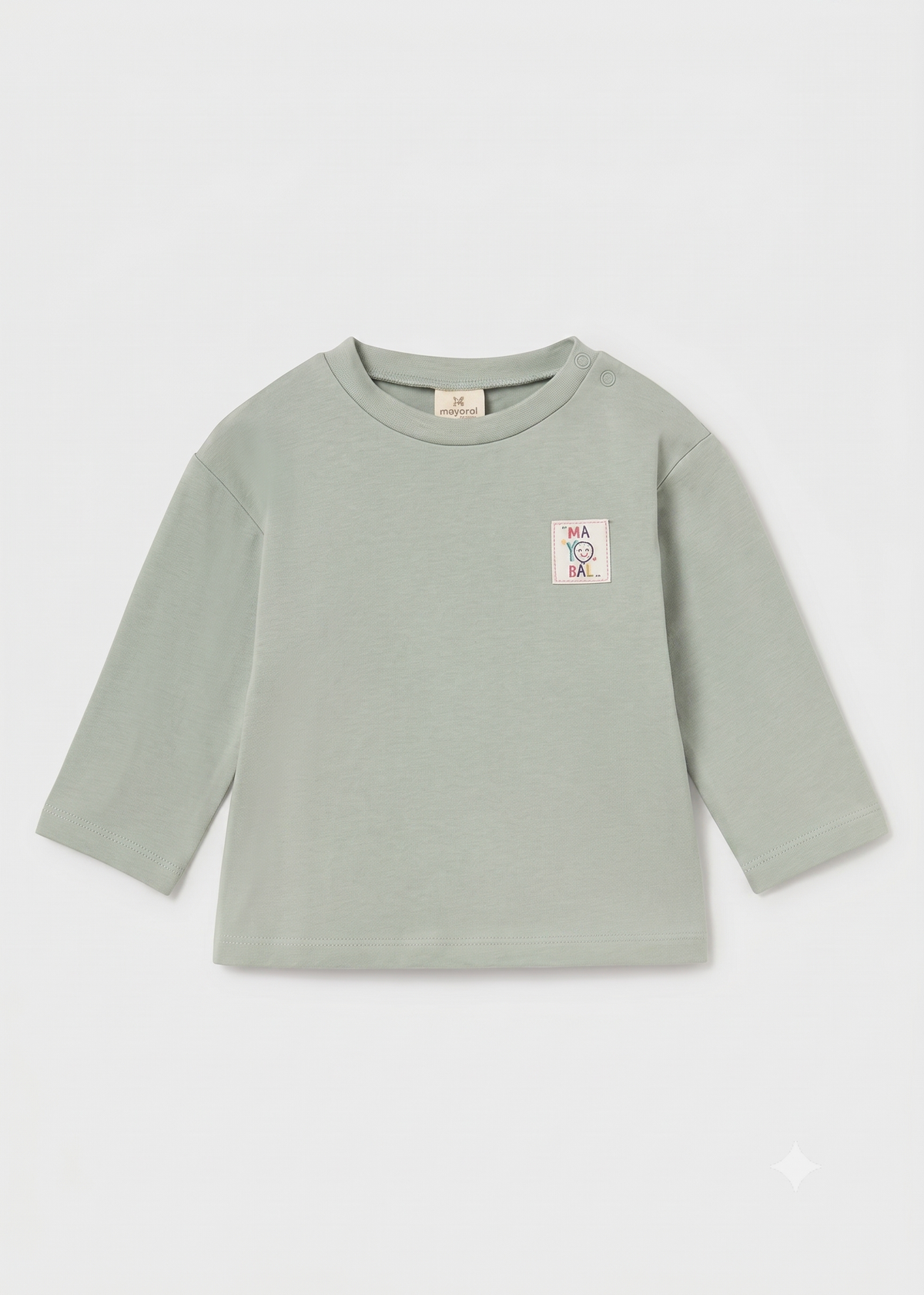 Camiseta manga larga unisex bebé