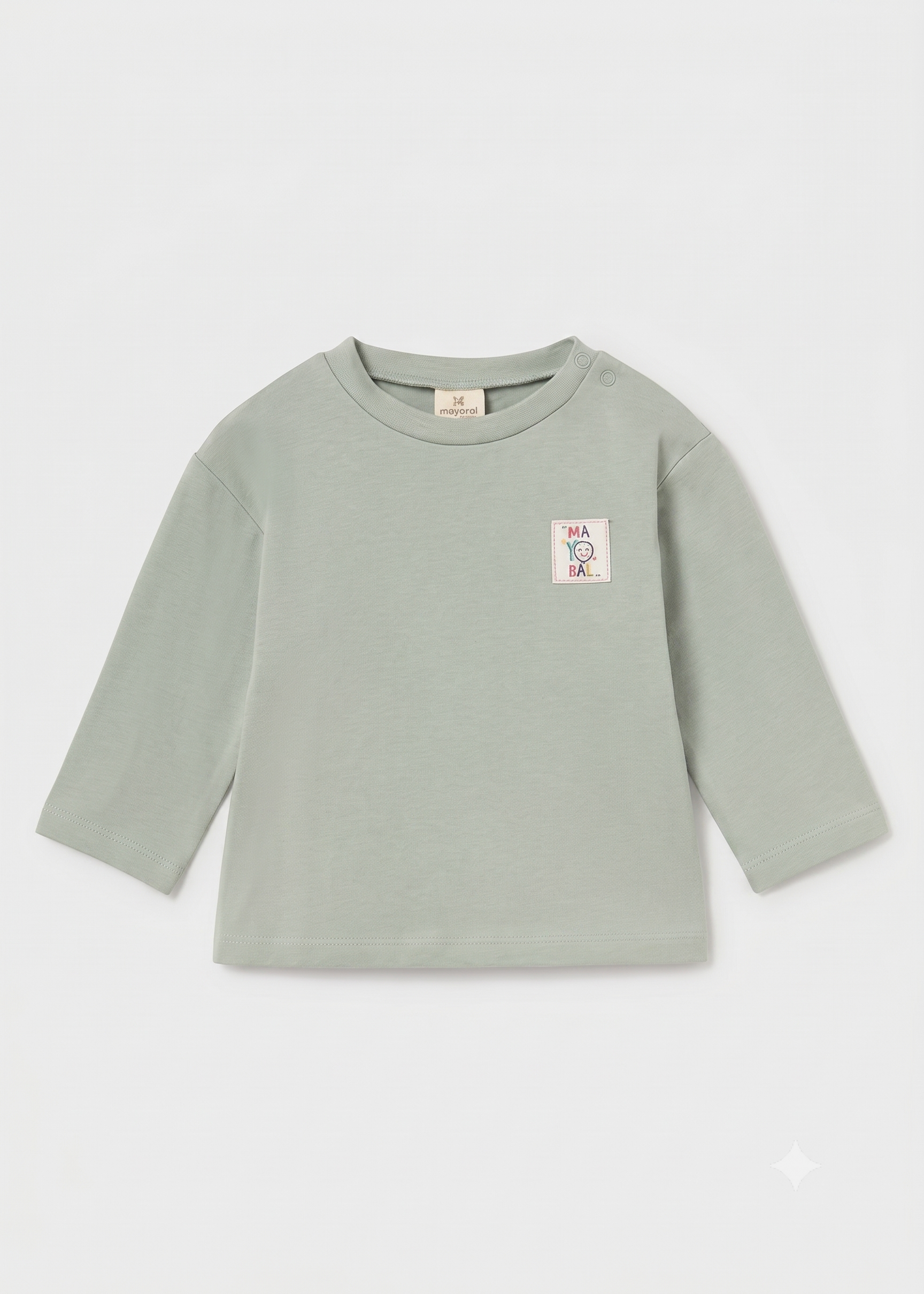 Camiseta manga larga uniesx bebé