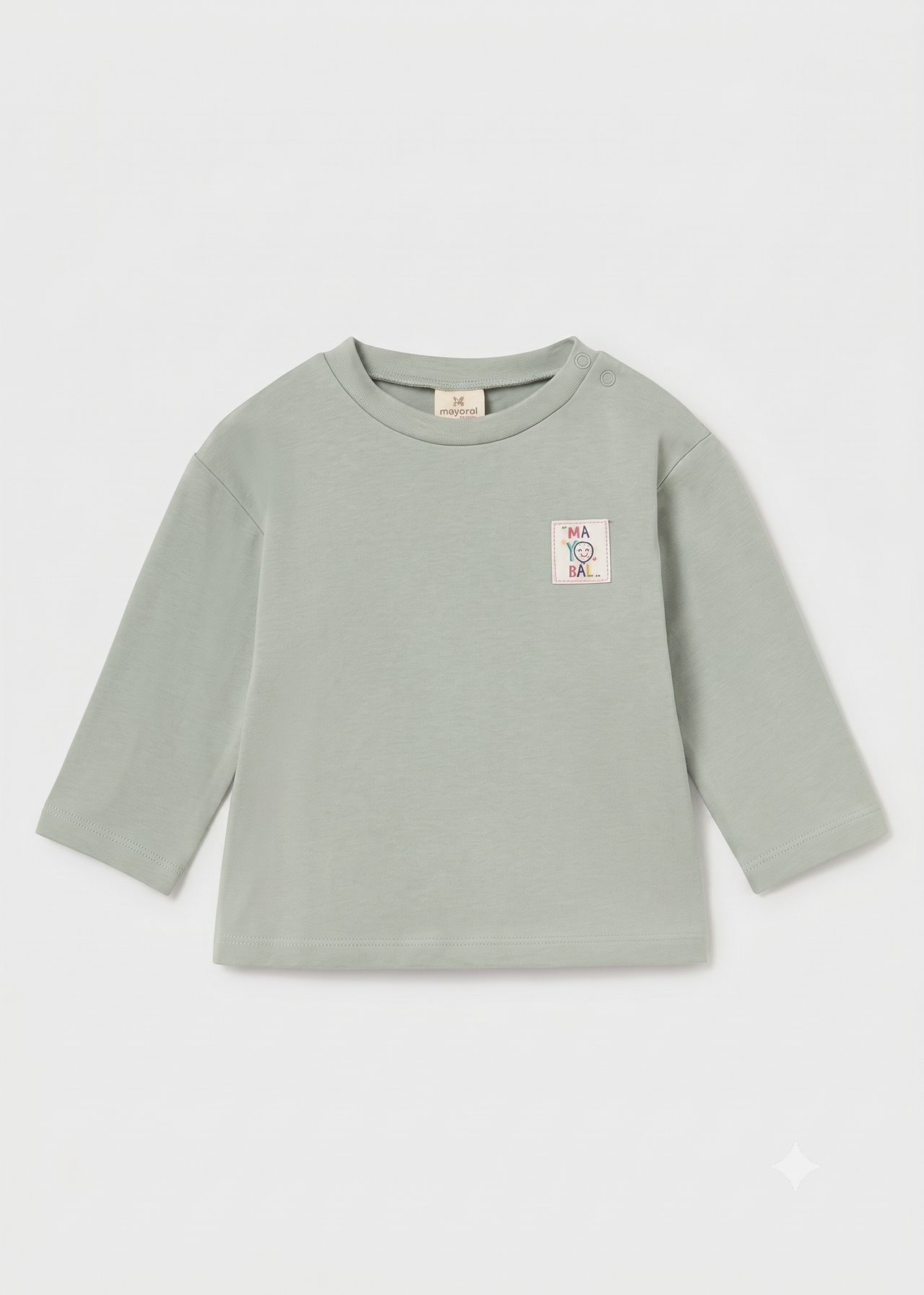 Camiseta manga larga uniesx bebé