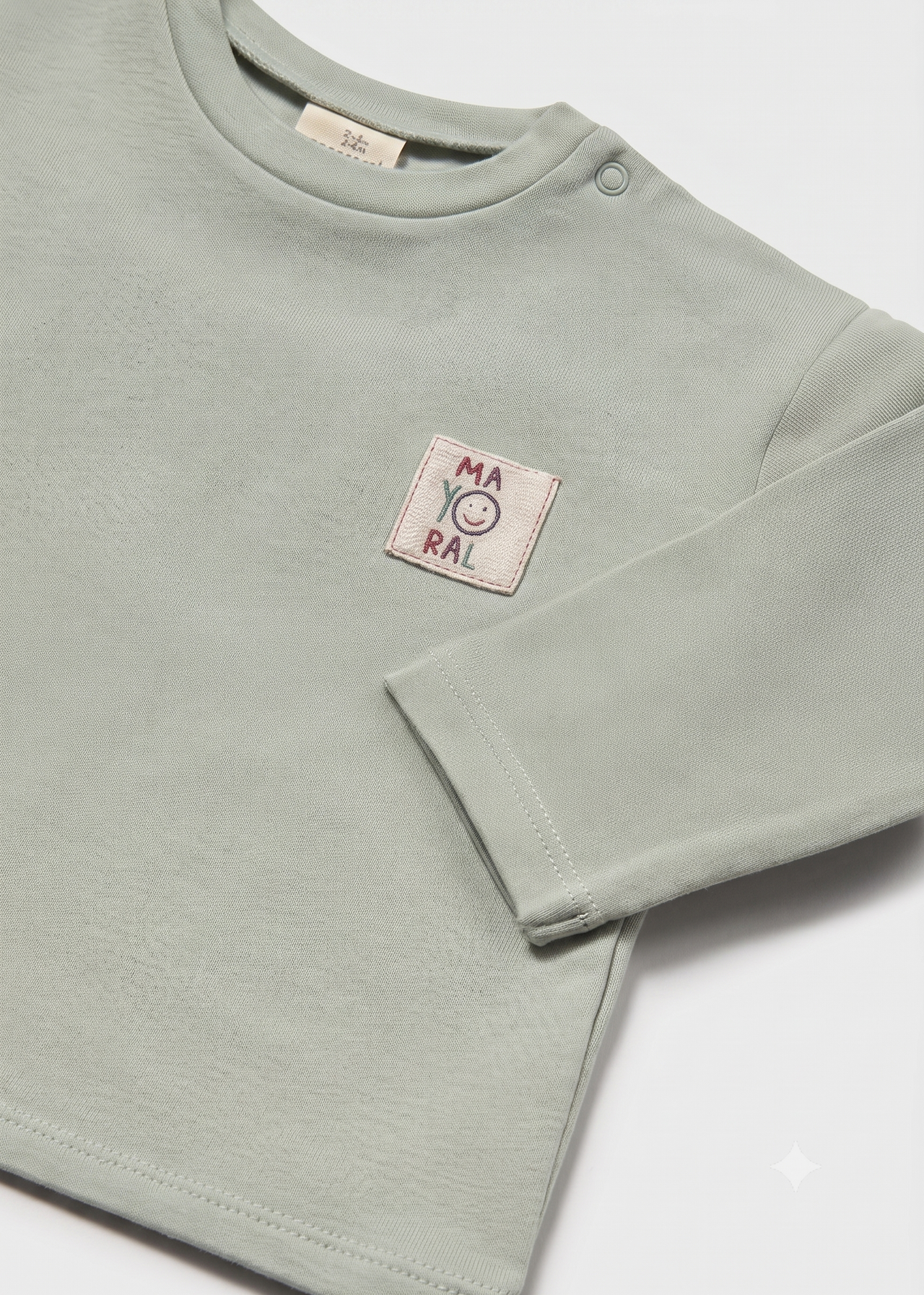 Camiseta manga larga uniesx bebé
