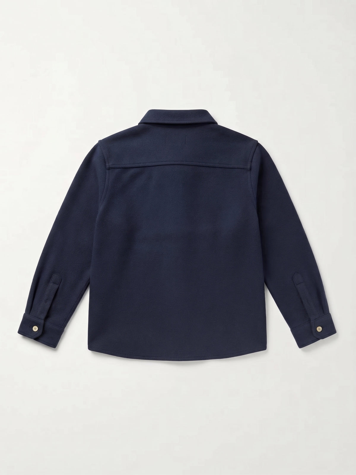 Camisa manga larga azul  bebé niño