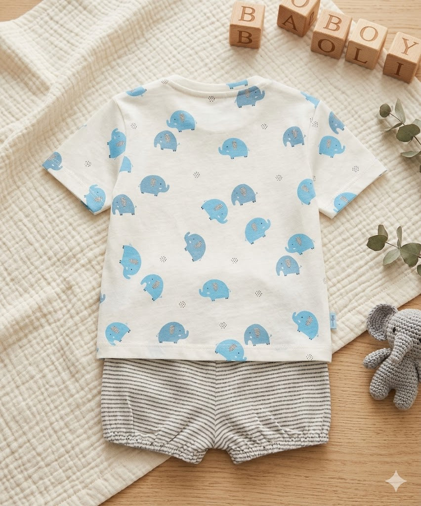 Conjunto punto combinado de bebé