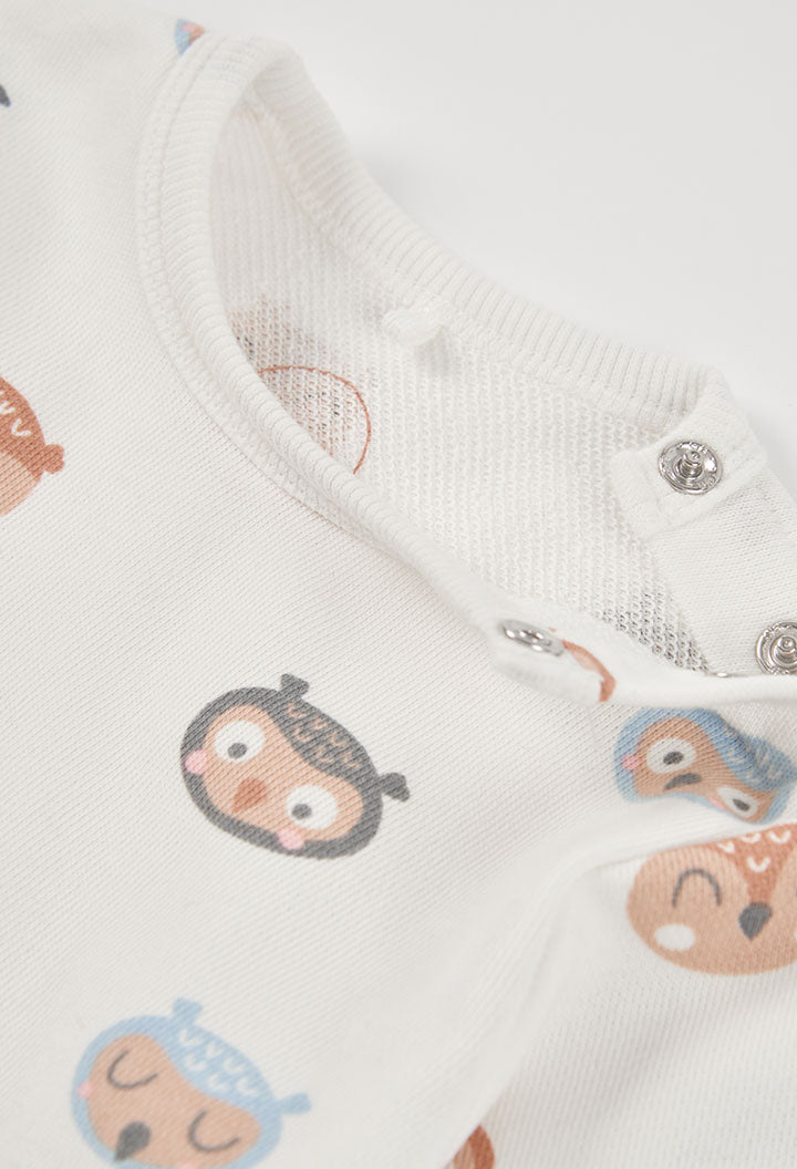 Conjunto punto de bebé niño