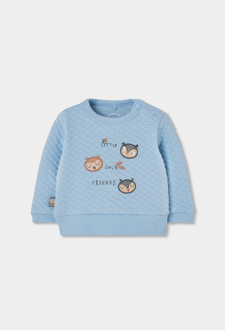 Conjunto punto de bebé niño