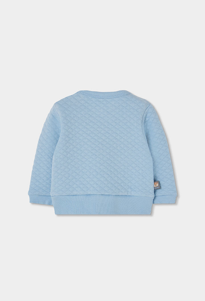 Conjunto punto de bebé niño