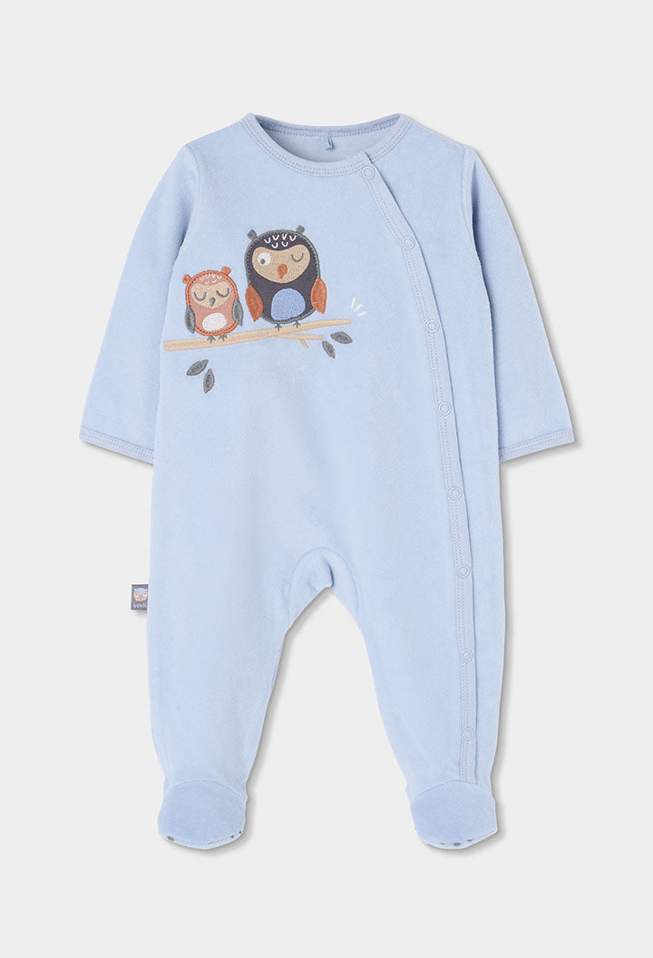 Pelele terciopelo de bebé niño
