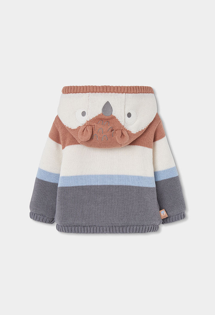 Chaqueta tricotosa de bebé niño