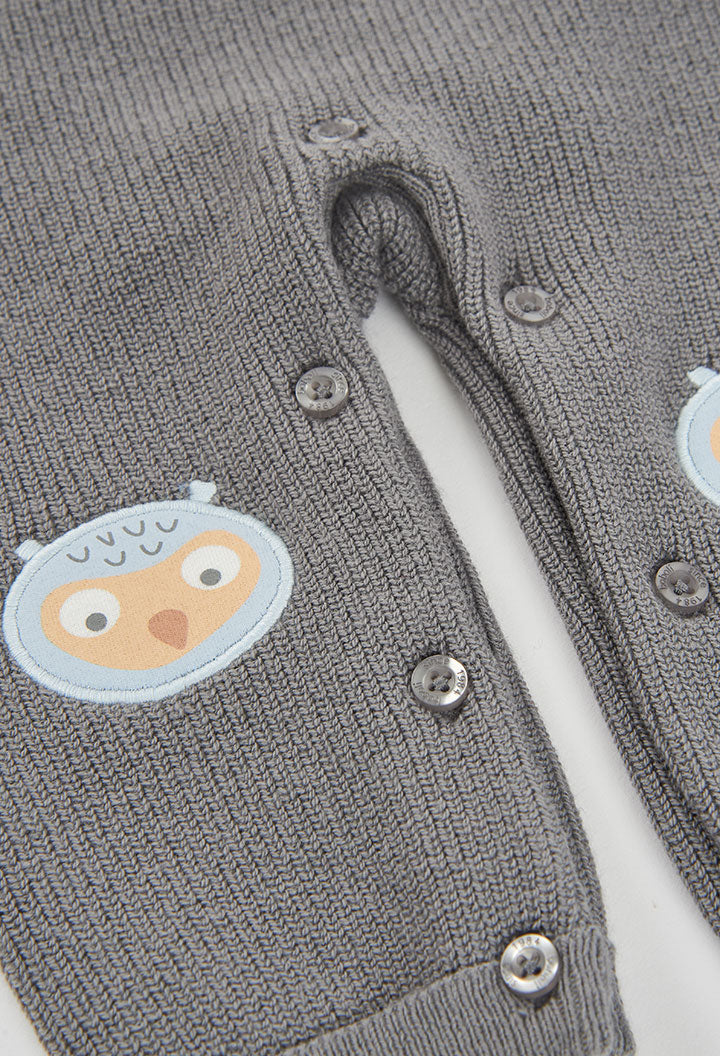 Conjunto punto de bebé niño