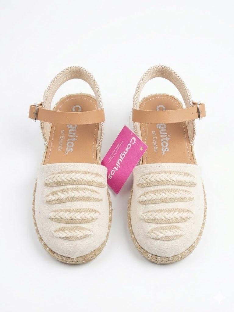 Alpargata De Niña Beige