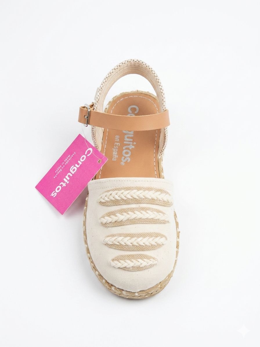 Alpargata De Niña Beige