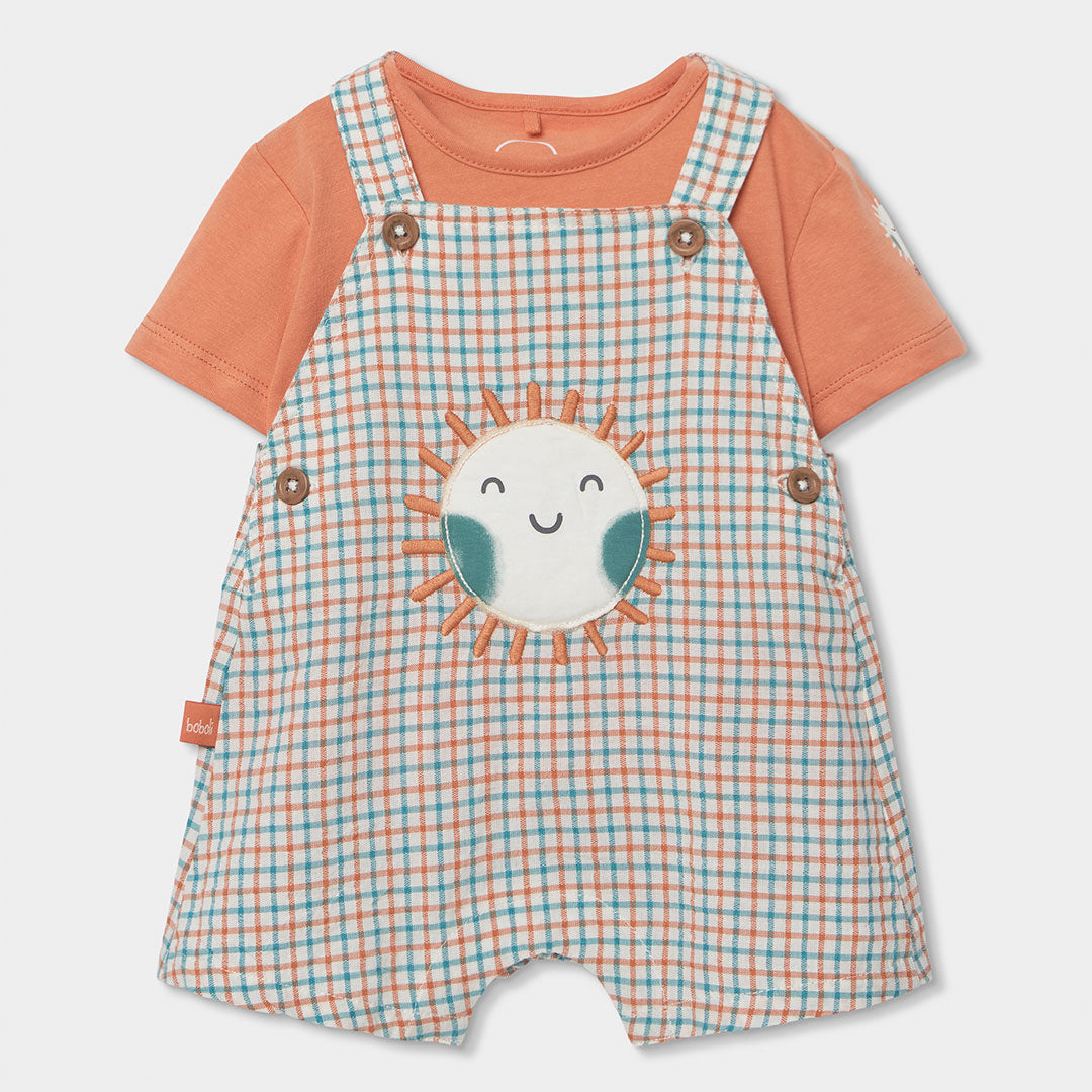 Conjunto algodón combinado de bebé