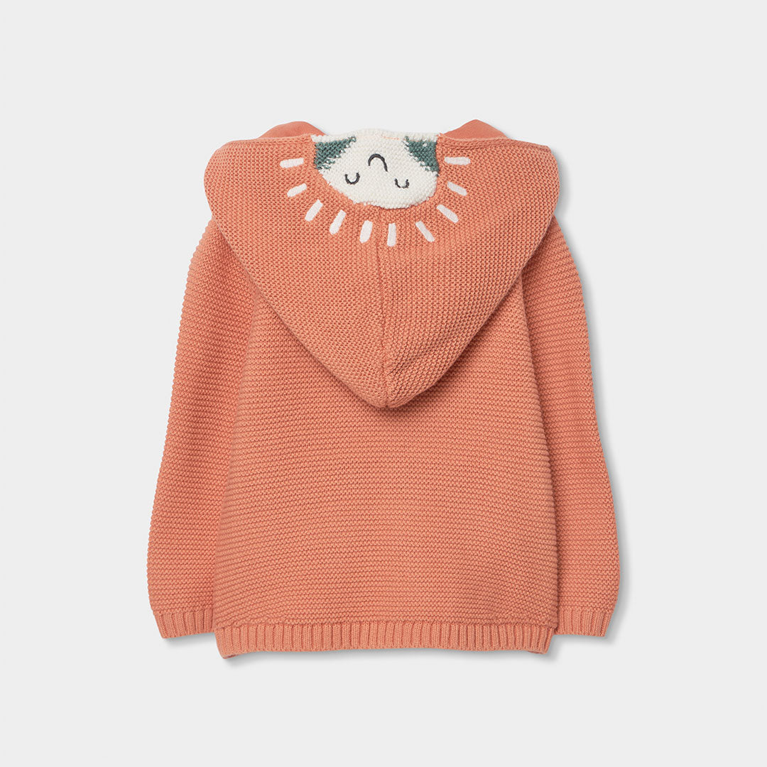 Chaqueta tricotosa de bebé