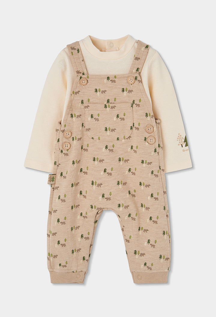 Conjunto punto de bebé niño