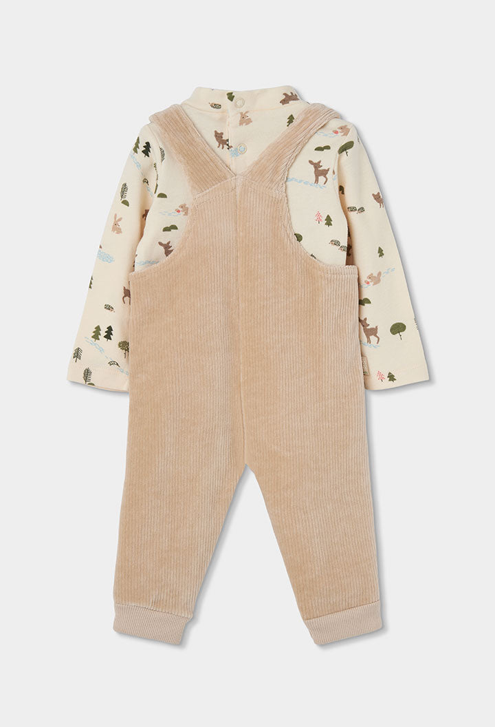 Conjunto tricotosa de bebé niño
