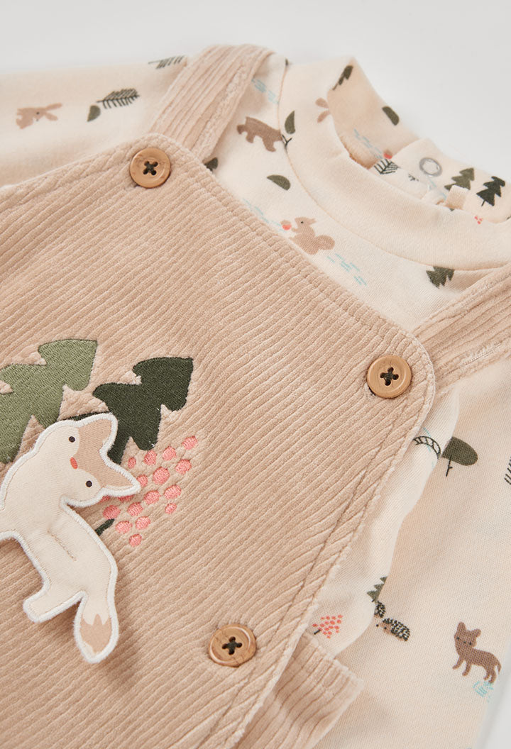Conjunto tricotosa de bebé niño