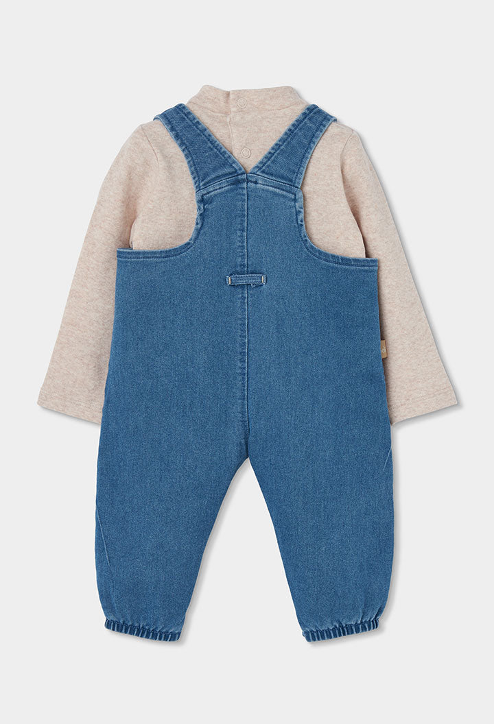 Conjunto punto de bebé niño
