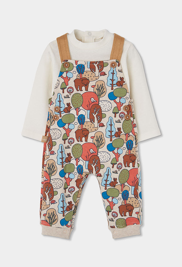 Conjunto punto de bebé niño