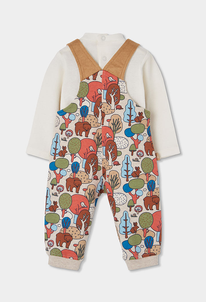 Conjunto punto de bebé niño