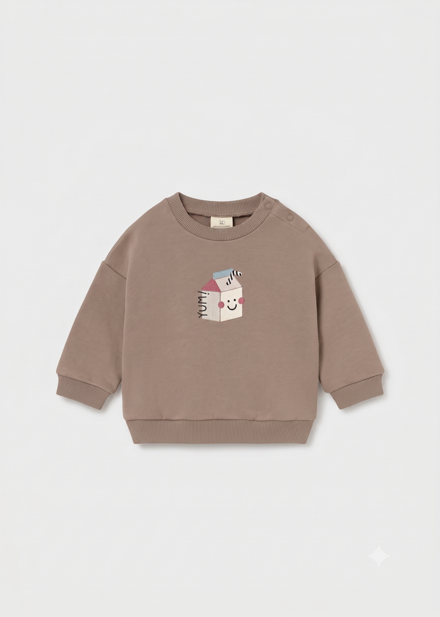 Sudadera manga larga bebé unisex.