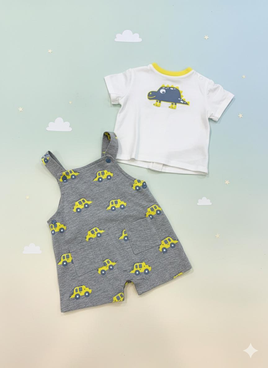Conjunto Peto ajustable  y Camiseta