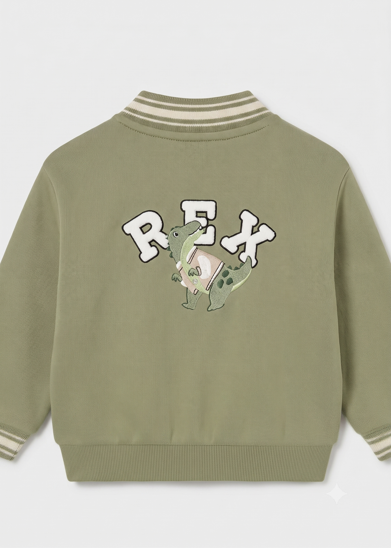 Chaqueta Bomber sin capucha dinosaurio bebé