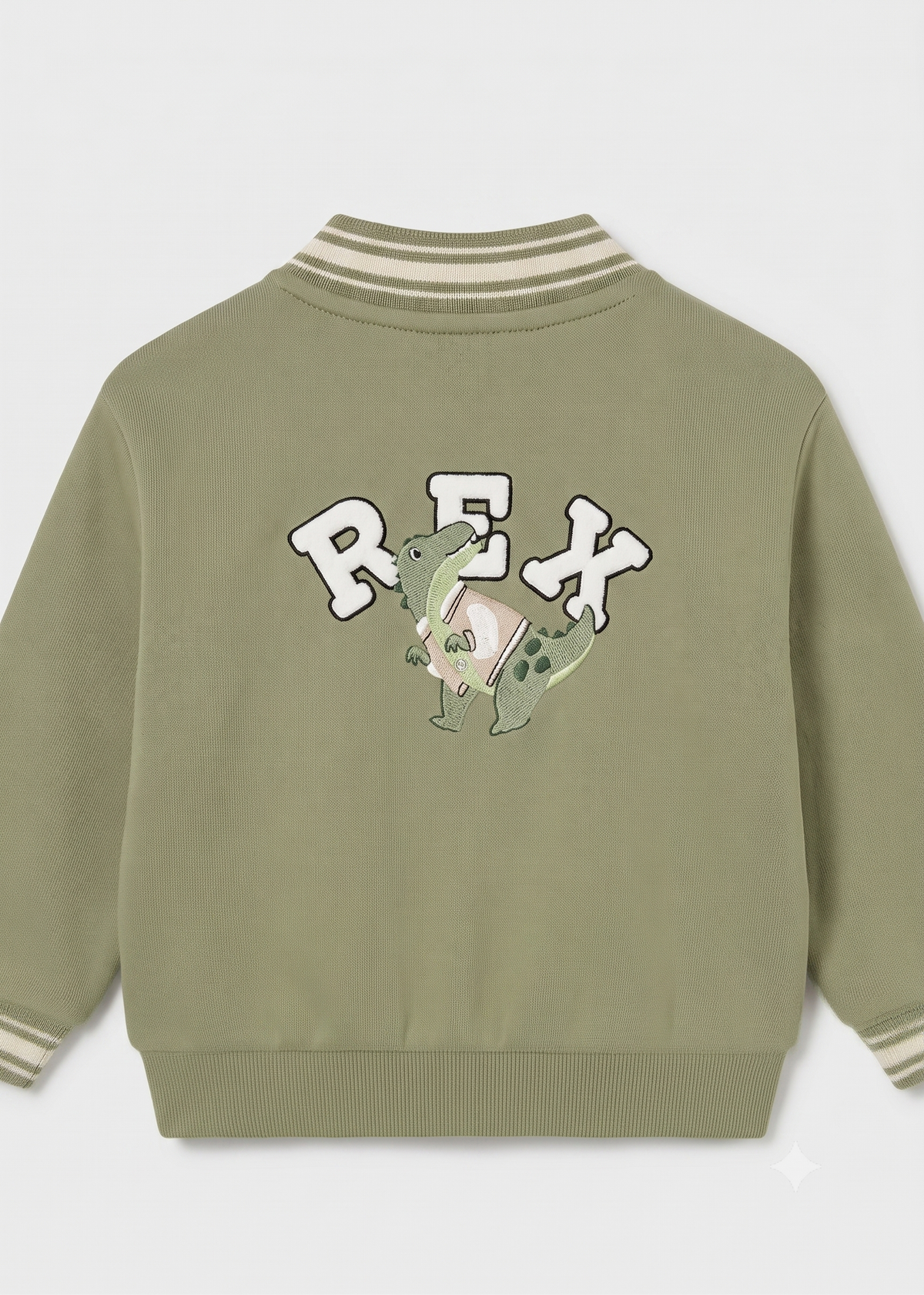 Chaqueta Bomber sin capucha dinosaurio bebé