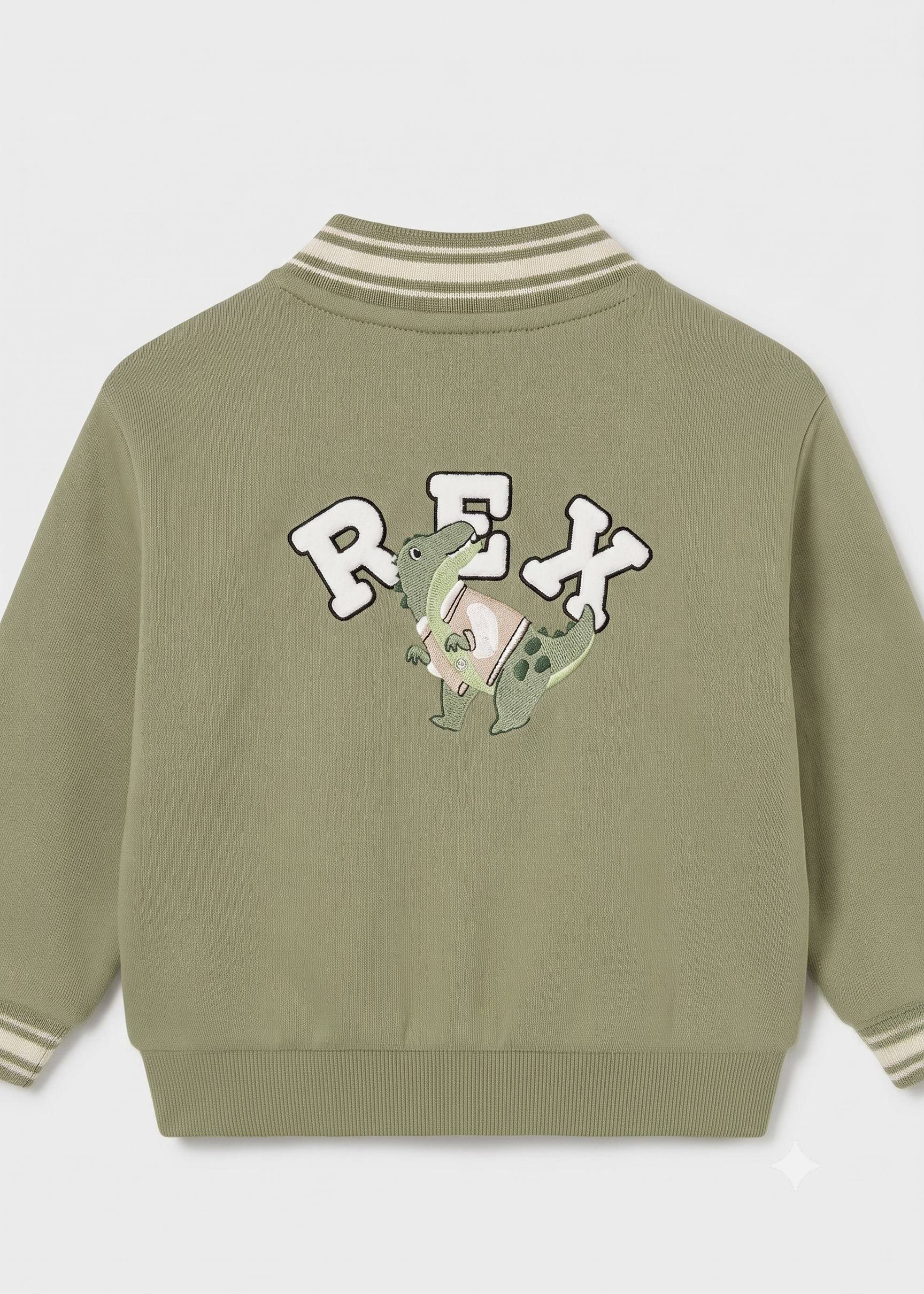 Chaqueta Bomber sin capucha dinosaurio bebé