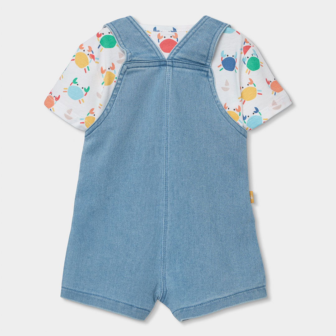 Conjunto punto de bebé niño