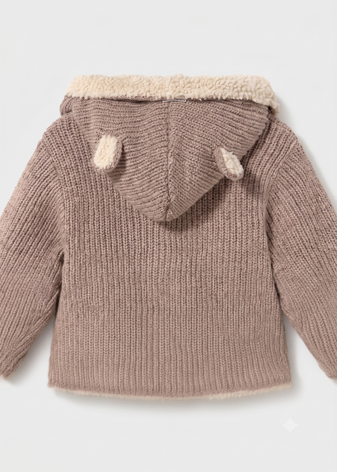 Canguro tricot reversible bebé niña.