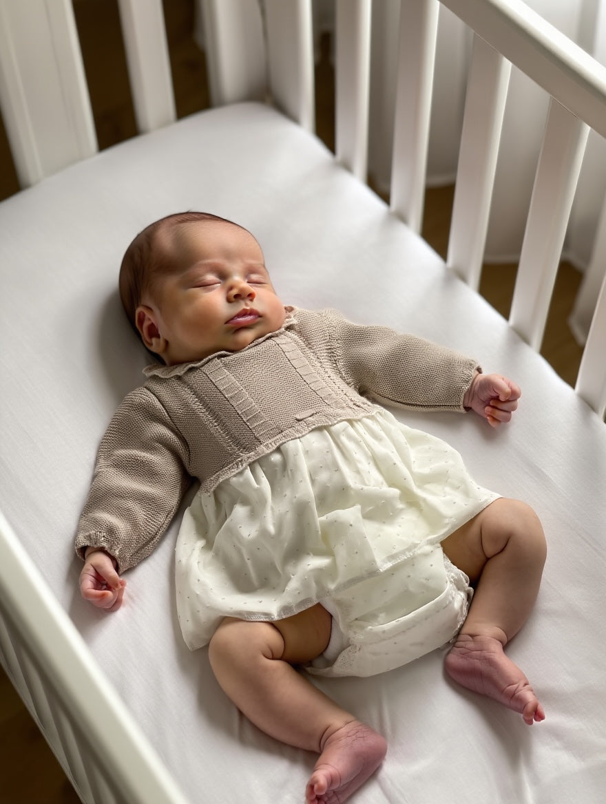 Vestido Combinado Tricot