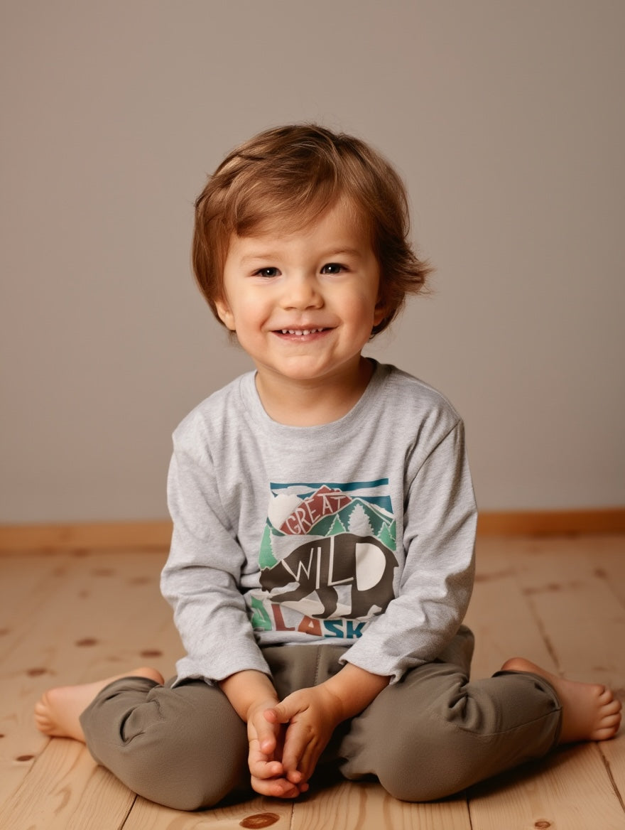 Camiseta Manga Larga Niño Alaska