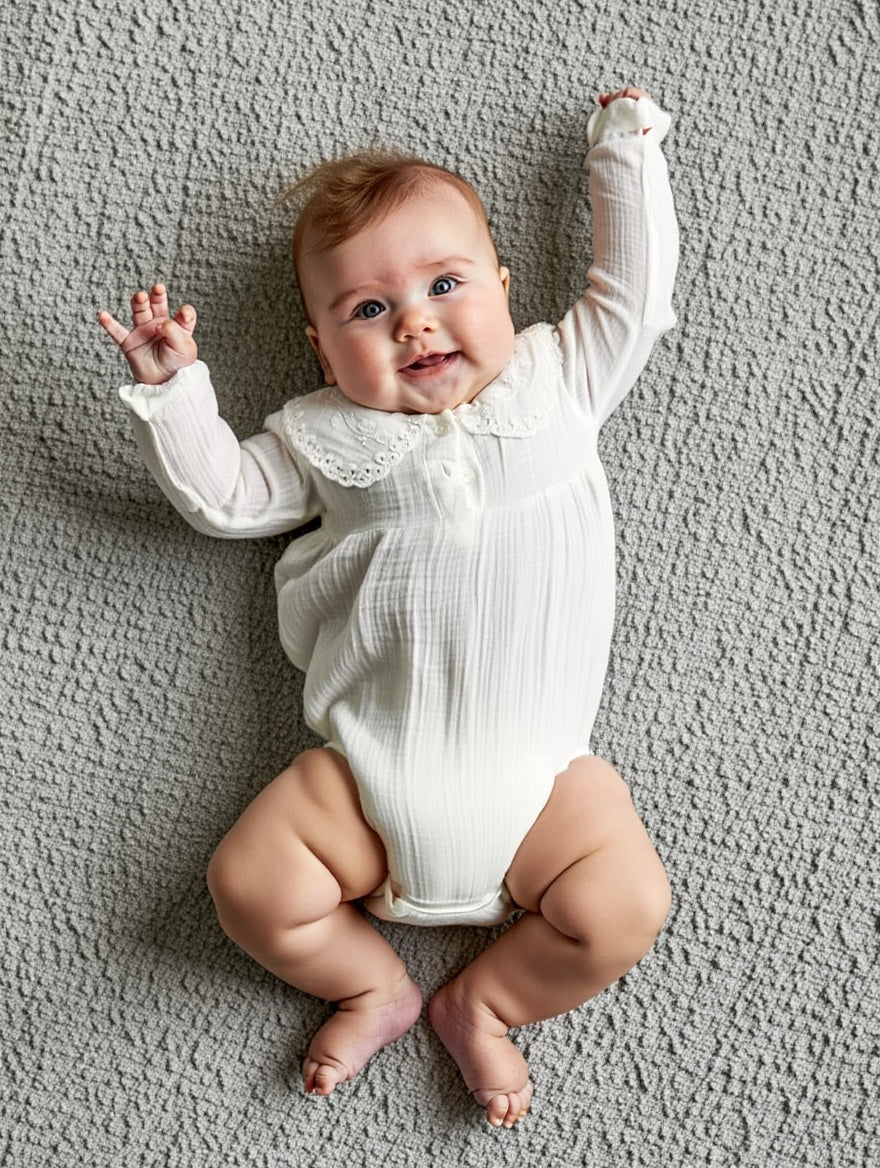 Ranita Blanca Bebe Niña