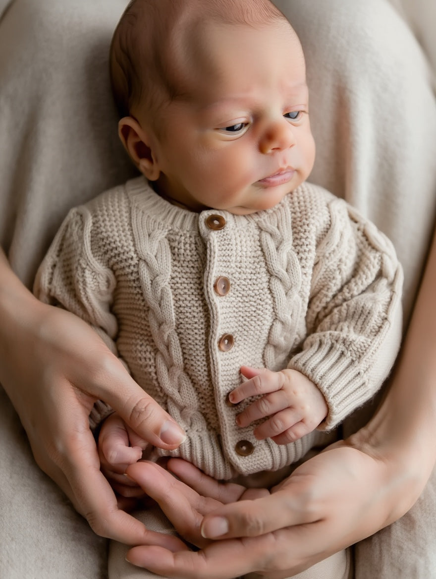 Chaqueta Tricotosa De Bebé