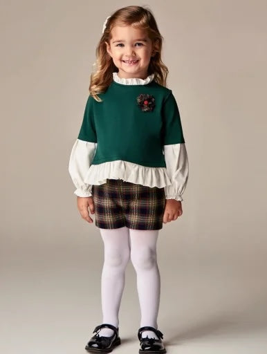 Conjunto Niña Sudadera Y Bermuda