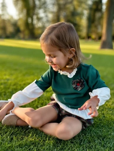 Conjunto Niña Sudadera Y Bermuda