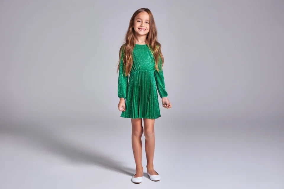 Vestido Chica Glitter