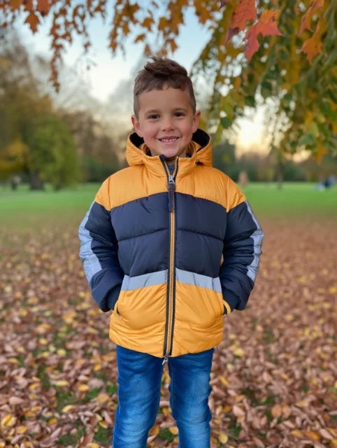 Parka Reversible De Bebé Niño