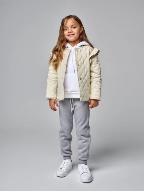 Chaqueta De Niña Acolchada