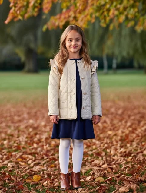 Chaqueta De Niña Acolchada