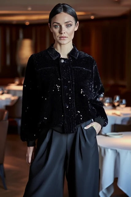 Chaqueta lentejuelas