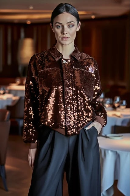 Chaqueta lentejuelas