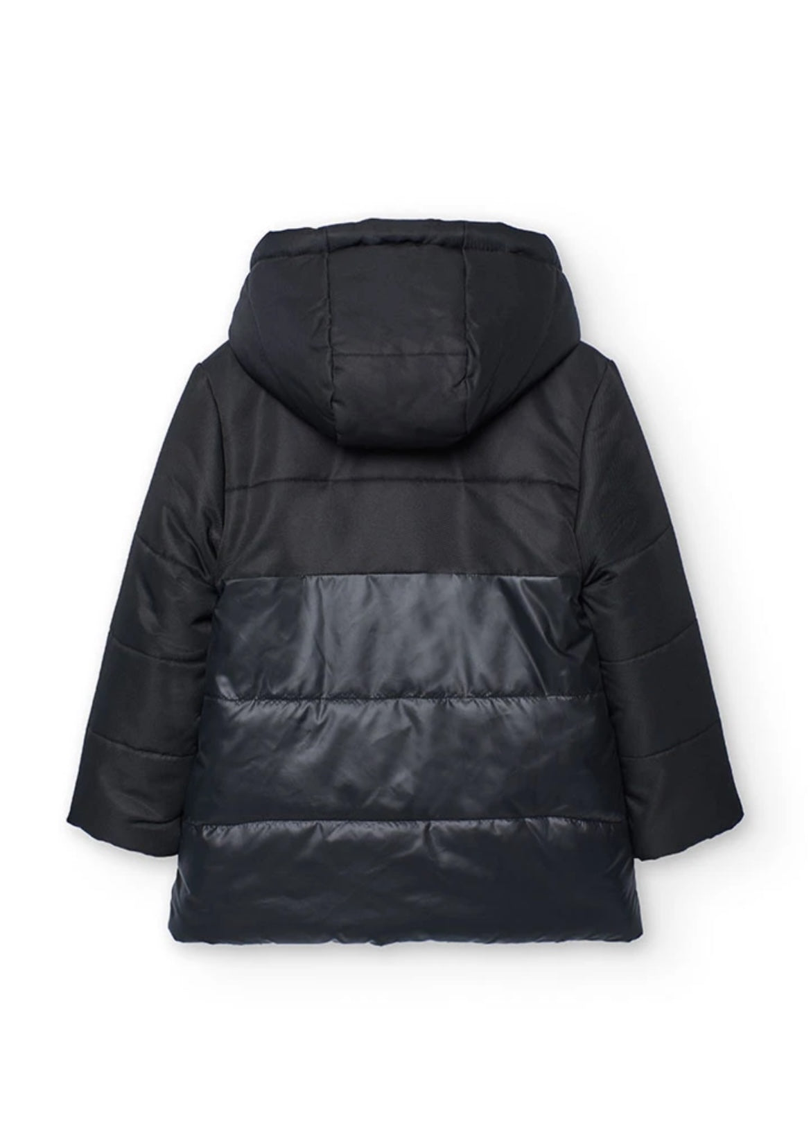 Parka Reversible Combinada De Niña